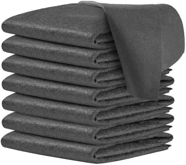 Main image of 8Pcs Magic Cleaning Cloth Reusable, Thickened Microfiber Rags | Lint Free cloth for Glass Windows Mirrors Cars, Microfiber Towels for Kitchen Countertop Housekeeping
