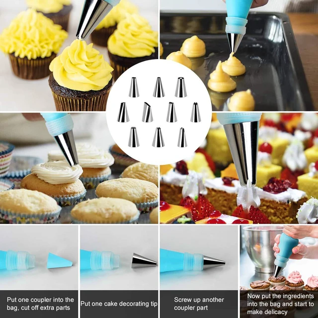 Alt view image 4 of 7 - Silicone Baking Mat Set, 16.5" x 11.42" Macaron Mat | 2 Pack Non-Stick Macaron Baking Mats With Tools, Food Safe, Reusable for Oven, Cookie, Bread