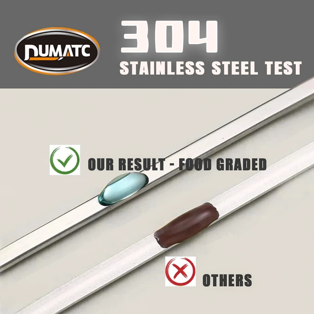 Alt view image 3 of 7 - 30-PACK 304 Stainless Steel with HolderTitan Skewers for Grilling Flat BBQ Skewers with Storage Tube | Food-Grade, Rust-Proof & Dishwasher Safe | 13.2" Kebab Sticks for Meat, Veggies & Shrimp