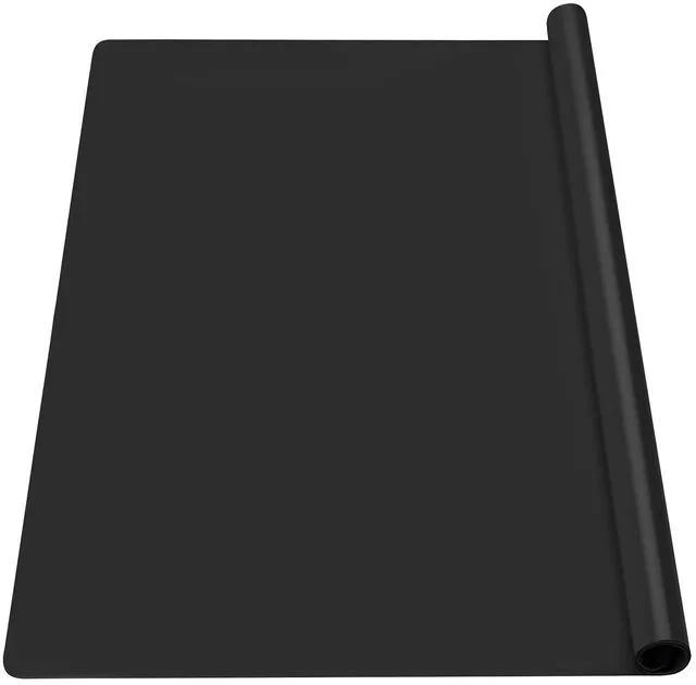 Main image of Extra Large Silicone Mat for Craft, 25.2" x 17.7" Silicone Craft Sheet Jewelry Casting Mold, Countertop Mat, Nonskid Counter Table Protector, Multipurpose Mat, Placemat, Black