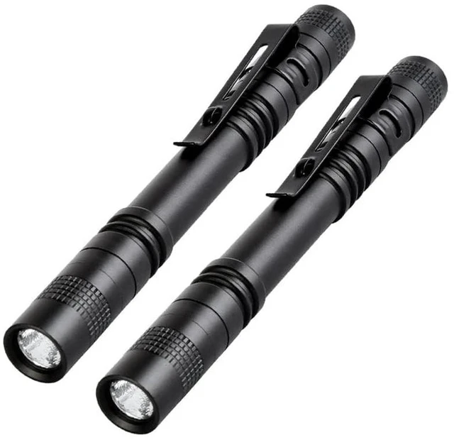 Main image of Pen Flashlight, 2 PCS Led Pen Light Flashlights with Clip | Mini Pocket Flashlight, IPX7 Waterproof Small Penlight, Inspection Flash light for Nighttime Activities, Emergency lighting