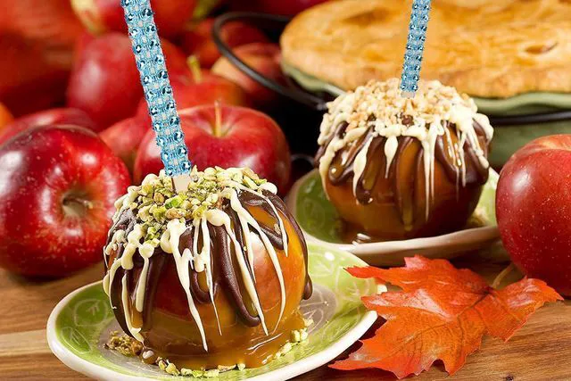 Alt view image 7 of 7 - 24-Pack Bling Candy Apple Sticks and Bags, Clear Caramel Apple Kit, Blue | Candy Apple Wrapping Kit, Glass Wrapper, Rhinestone Bamboo Sticks, Glitter Ribbons, for Halloween, Chrispies Treat Supplies