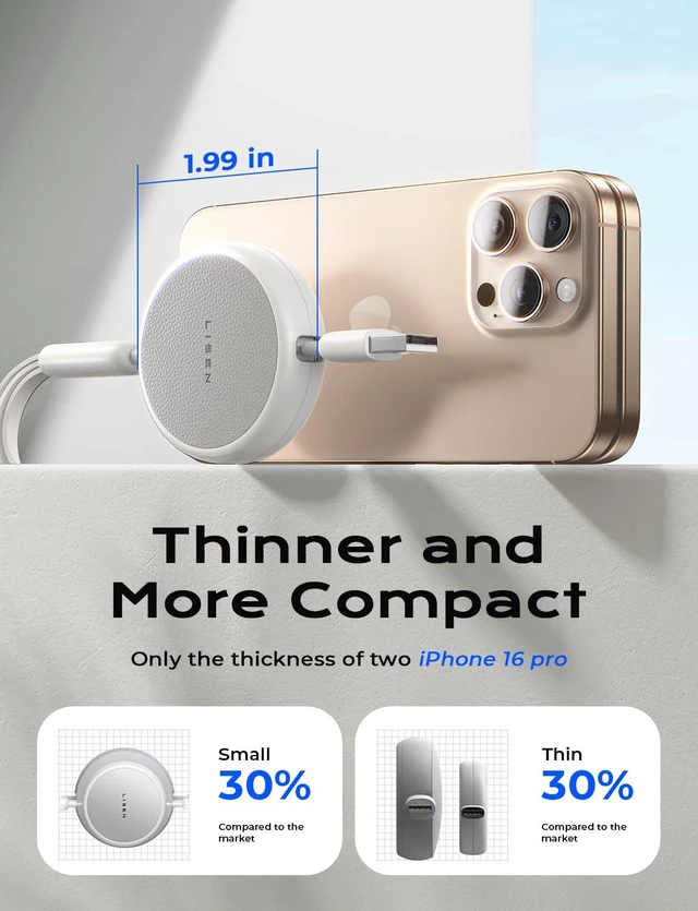 Alt view image 6 of 7 - Multi Charging Cable, 3 in 1 Charging Cable, Retractable Car Charger with Type C/L/Micro USB Ports for iPhone 16 15 14 Pro /Samsung Galaxy /PS/Kindle, Multi Chargers for All Devices, White