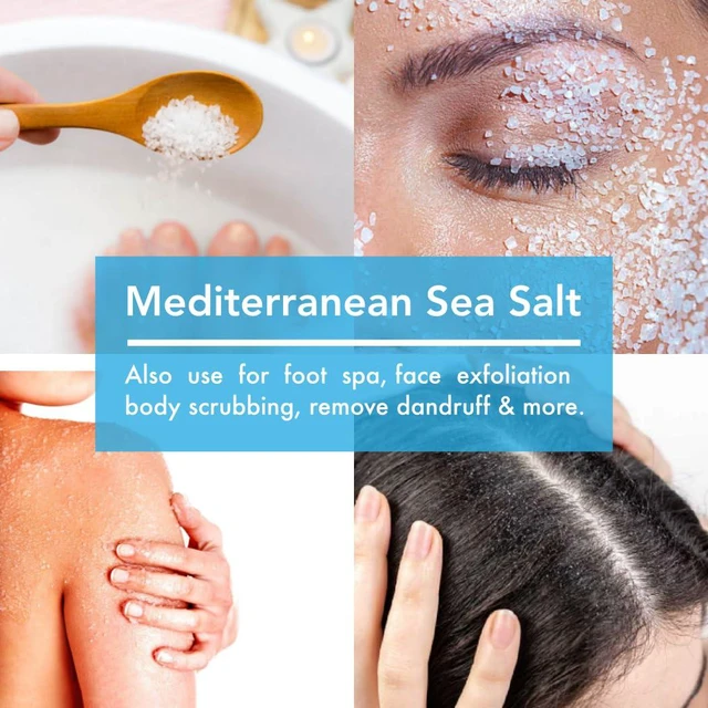 Alt view image 5 of 7 - All Goods Sea Salt Grinder Refill 8 oz, Coarse Rock Salt, Salt Grinder, Sal . Natural, Unrefined, Mineral Rich, Non-Iodized, Perfect for Cooking, Grinder & Finishing Salt.