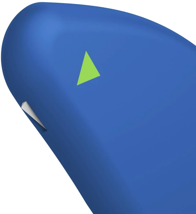 Alt view image 2 of 5 - Micro Safety Cutter | Safe Ceramic Box Cutter Lasting 11x Longer than Metal | Keychain Box Opener | 1 Pack | Blue