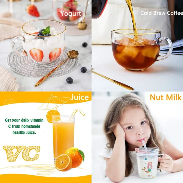 Alt view image 4 of 6 - 3 Pack - Ultra Fine Nut Milk Bag, 12X12 Inches, 80 Micron, Multiple Usage Reusable Food Strainer, Cold Brew Coffee Bag, Food Grade Nylon Mesh, BPA-Free, Cheesecloth Bag, Yogurt Strainer, Juice Filter