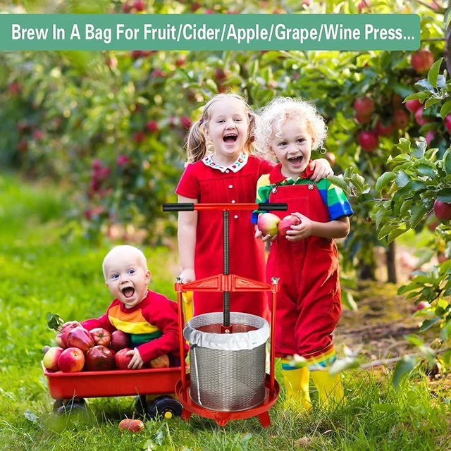 Alt view image 7 of 7 - Brew Bag Reusable 2 Pack 22"×26" 250 Micron Fine Mesh Bag for Beer | 5 Gallen with Drawstring for Fruit Cider Apple Grape Wine Press Straining Brew in a Bag