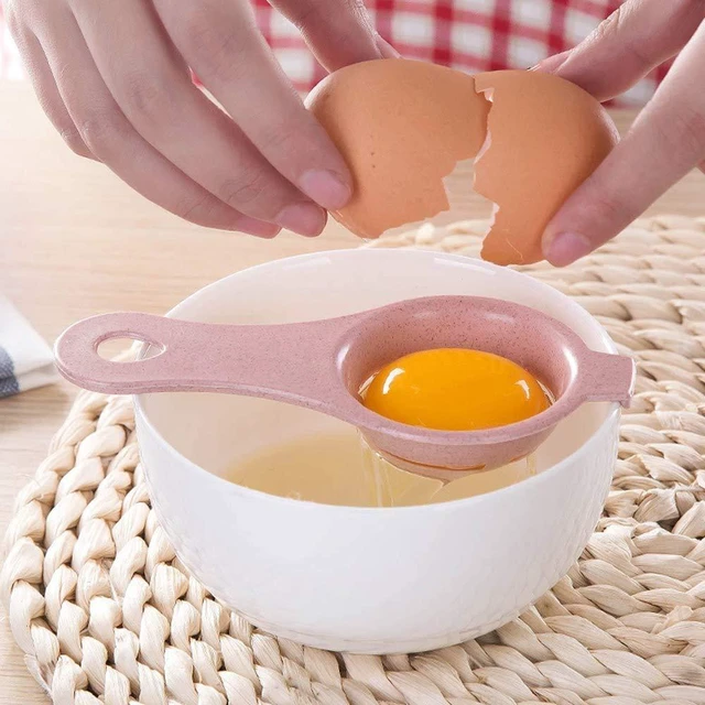 Alt view image 3 of 6 - 3PCS Egg Separator Egg Yolk White Separator Egg White Separator Egg Whites Strainer Filter Divider Egg Separator Tool Kitchen Baking Gadget