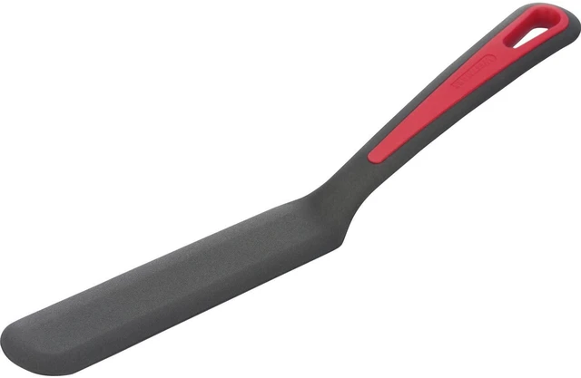 Alt view image 2 of 7 - Crepe Spatula Narrow Heat Resistant Silicone 13" Spatula, Thin Turner for Crepes, Pancakes & Tortillas, German Non-Stick Safe Cooking 33cm Spatula for Eggs, Burgers & Flatbreads