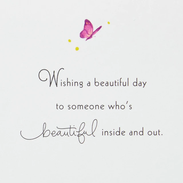 Alt view image 4 of 7 - Pop Up Birthday Card for Her (Beautiful Butterflies and Flowers) | Paper Wonder, Intricate Butterfly and Floral Artwork, Pop-up Diorama, Coordinating Envelope, High Quality Paper, 6.6 X 9.4 in