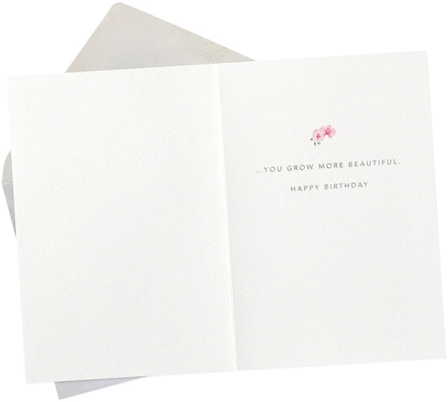 Alt view image 2 of 7 - Signature Birthday Card for Her (Orchid)