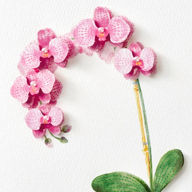 Alt view image 4 of 7 - Signature Birthday Card for Her (Orchid)