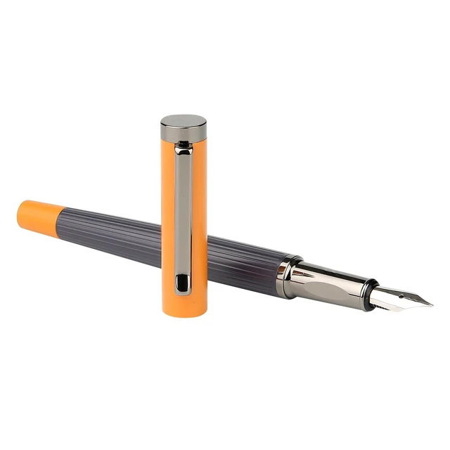 Alt view image 7 of 7 - Fountain Pen Set Fine Nib with 12 Ink Cartridges and Ink Refill Converter, Pen Gift Set for Writing Journaling Calligraphy MU-12
