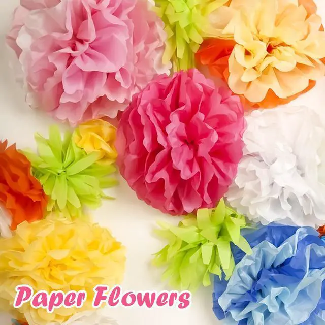 Alt view image 6 of 7 - 800 Sheets Tissue Paper,20-Color 14"X10" Tissue Paper for Gift Bags