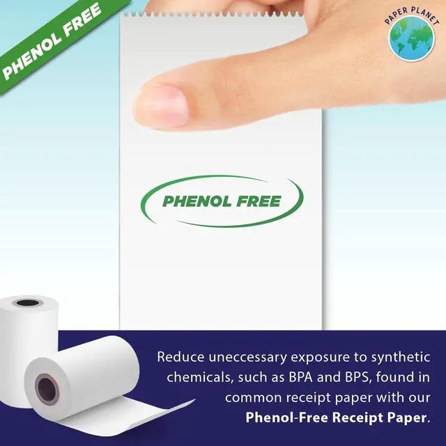Alt view image 2 of 7 - Phenol-Free Paper for Instant Camera Printers | 10 Rolls