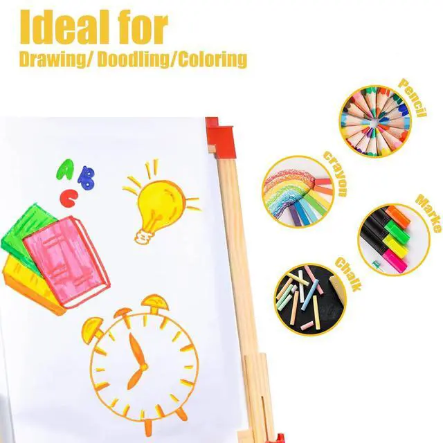 Alt view image 3 of 7 - 100 Sheets Art Paper 9" x 12" Craft Drawing Paper for Sketching, Loose Sketch Paper