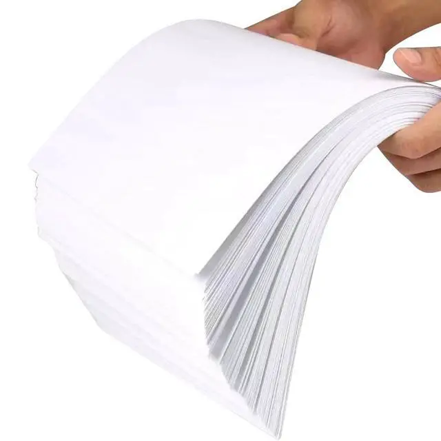 Alt view image 3 of 7 - 8.5" x 11" Blank Printer Paper - 50 Sheets/100 Pages Thick Blank Papers, Ideal for DIY & Template Printing, 100gsm Copy Paper for Office, Home & School