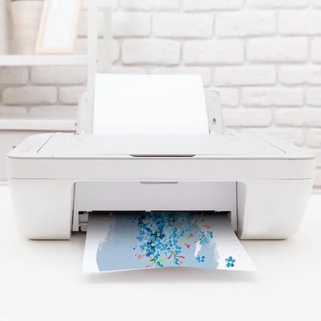 Alt view image 7 of 7 - 8.5" x 11" Blank Printer Paper - 50 Sheets/100 Pages Thick Blank Papers, Ideal for DIY & Template Printing, 100gsm Copy Paper for Office, Home & School