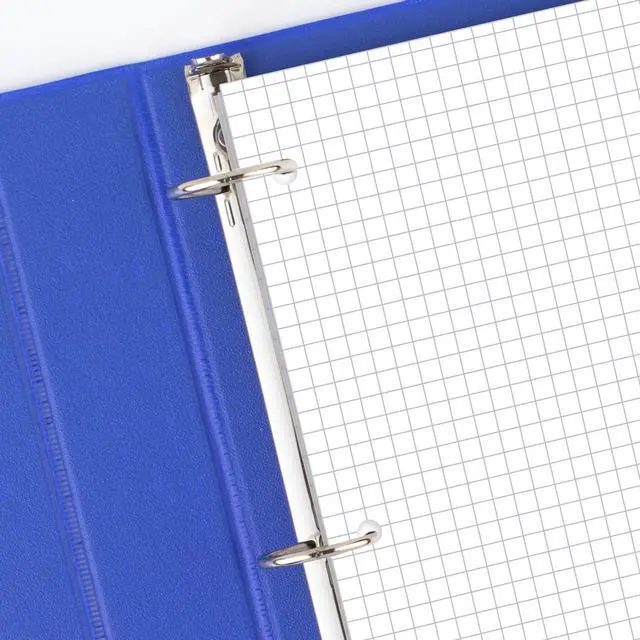 Alt view image 3 of 6 - Loose Leaf Paper, Graph Ruled Filler Notebook Paper, 8" x 10-1/2", 400 Sheets, Fits 3-Ring Binder (150038-ECM)