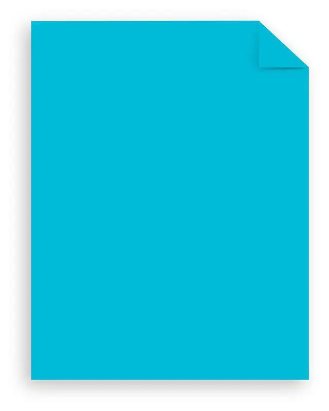 Alt view image 3 of 6 - Mega Collection, Colored Paper, Bright Blue, 625 Sheets, 24 lb/89 gsm, 8.5" x 11" - MORE SHEETS! (91621)