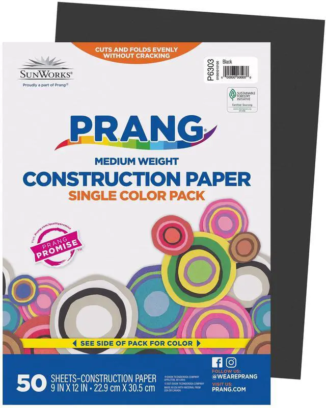Main image of Construction Paper, Stack, One Color, Standard Weight