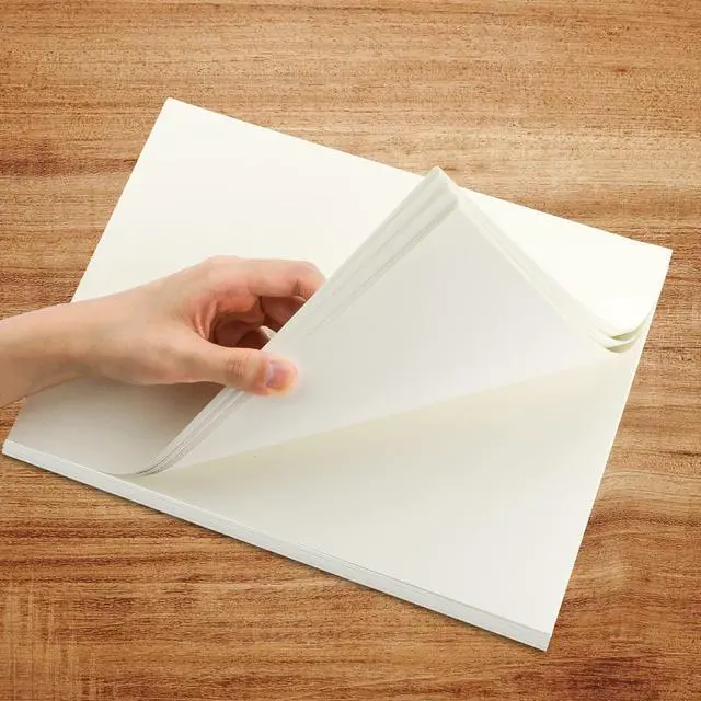 Alt view image 4 of 7 - 200 Sheets Ivory Printer Paper 8.5x11, 32 lb/120 gsm Stationery Paper, Cream Cardstock Paper Sheets for Printing, Copy, Crafts, Letters, Invitations, Laser & Inkjet Printer Compatible