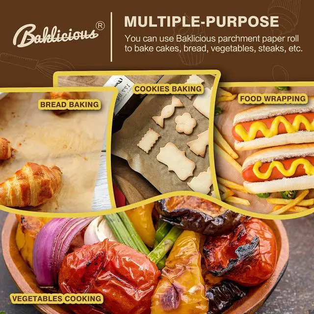 Alt view image 6 of 7 - 13inch x 160ft Unbleached Non-Stick Parchment Roll