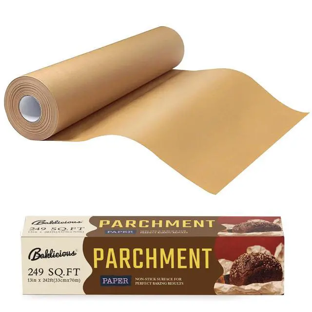 Alt view image 7 of 7 - 13inch x 160ft Unbleached Non-Stick Parchment Roll