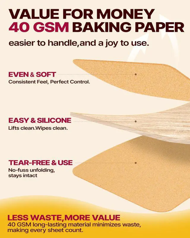 Alt view image 5 of 7 - Tulip Cupcake Liners 200PCS, Standard Size Muffin Baking Cups Brown