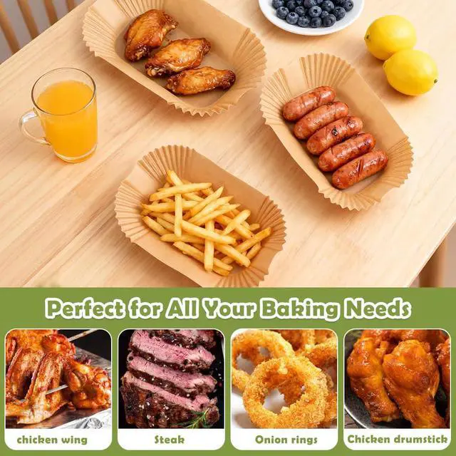 Alt view image 5 of 6 - 200 PCS Loaf Pan Liners, Nonstick Paper Liners for 9x5 Baking Pan