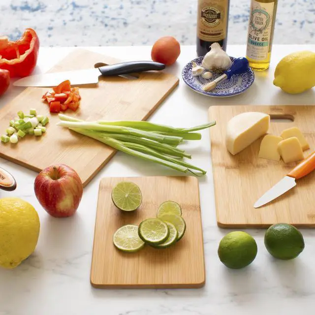 Alt view image 7 of 7 - Cutting Board Set, 3 Reversible Cutting Boards for Kitchen