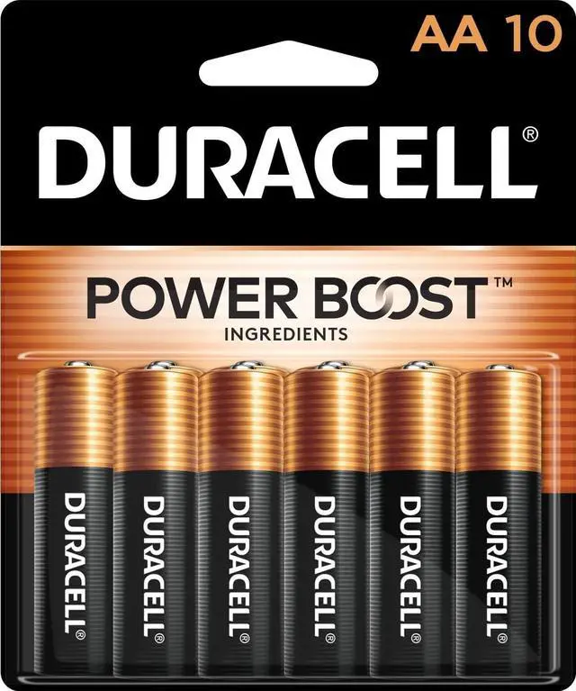 Main image of Coppertop AA Batteries, 10 Count, 12-Year Shelf Life, Long-lasting