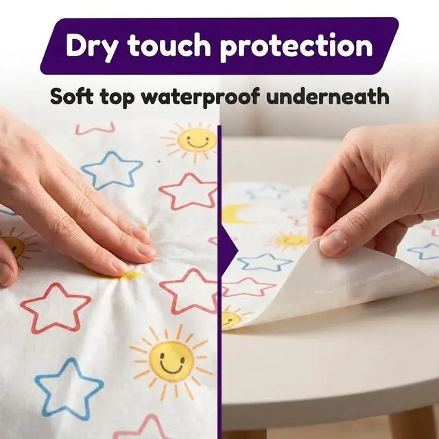 Alt view image 3 of 6 - 22-Pack Disposable Toilet Seat Covers - XL Waterproof Potty Covers for Toddlers, Kids & Adults - Travel, Public Restrooms, Airplane, Potty Training