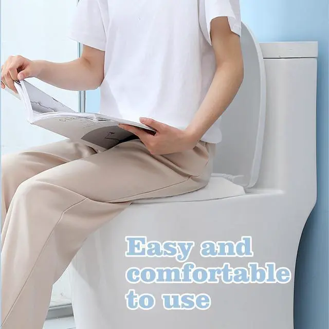 Alt view image 4 of 7 - 20pcs Quality Disposable Toilet Seat Covers, Portable Travel Toilet Seat Mats Pads for Public Toilets Hospital Hotel, Healthy White Toilet Seat Cushions for Men Women Girls, Each Wrapped Individually