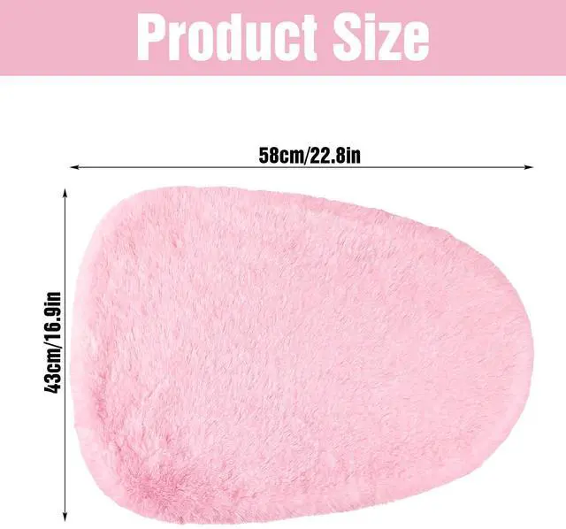 Alt view image 3 of 7 - Microfiber Toilet Lid Cover, Non-Slip Soft Toilet Cover Adjustable Toilets Seat Covers Absorbent Machine Washable Covers Elastic Fits Most Round Elongated Toilets Bathroom Decor