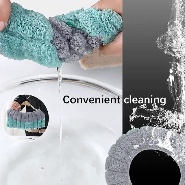 Alt view image 3 of 7 - 4Pcs Soft Toilet Seat Cover Pads Thicker Warmer Stretchable Washable Cloth Toilet Fits All Oval Toilet Seats