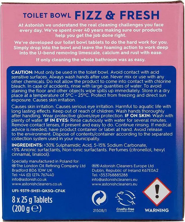 Alt view image 3 of 7 - Foaming Pink Peony Toilet Bowl Cleaner Tablets, 8 Ct