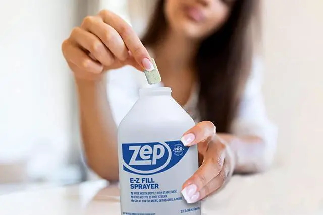 Alt view image 5 of 5 - PRO-TABS Bathroom Cleaner Dissolvable Tablets - 4 Tablets Per Box - Just Add Water! Environmentally Friendly, Purple (ZUBCTAB)