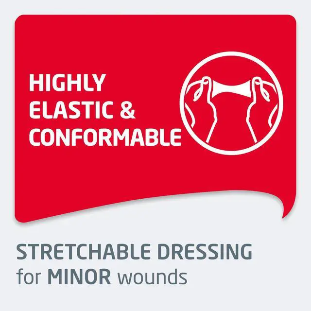 Alt view image 2 of 6 - Elastic Fabric Adhesive Bandages, Strip, 1 x 3 in., Box of 100