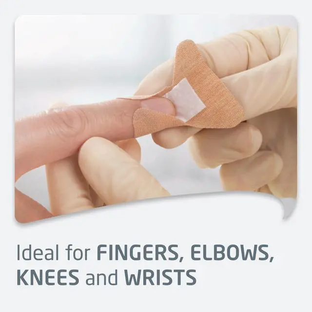 Alt view image 3 of 6 - Elastic Fabric Adhesive Bandages, Strip, 1 x 3 in., Box of 100