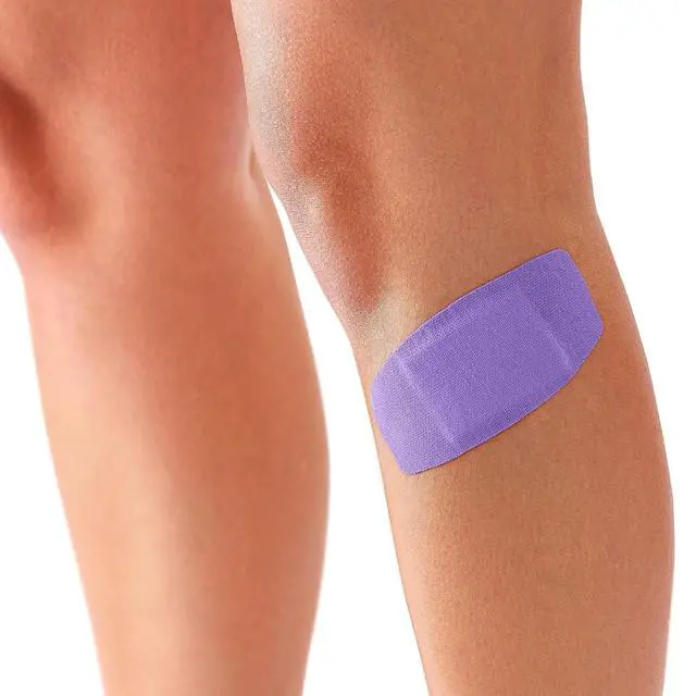Alt view image 6 of 7 - Performance Series® Extra Large Antibacterial Bandages, Box of 10 | 2 in x 4 in Flexible Fabric Bandages for Cuts, Scrapes & Burns, Assorted Colors, Extreme Hold Adhesive Technology