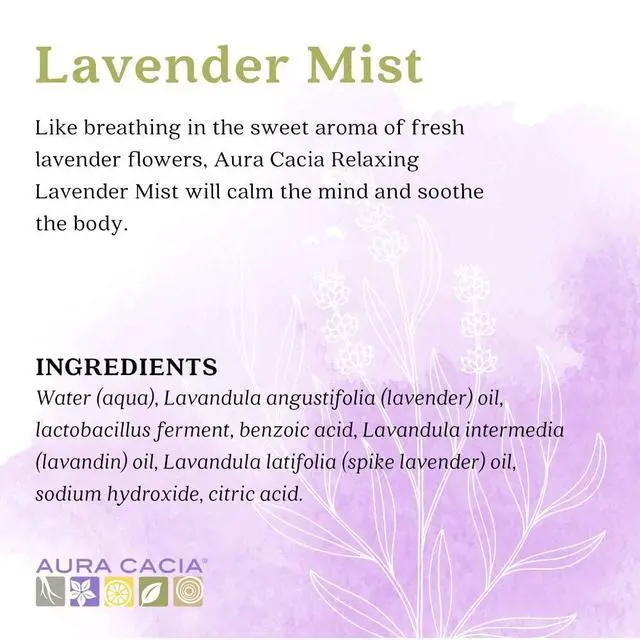Alt view image 7 of 7 - Relaxing Lavender Aromatherapy Mist, 4-Ounce, Lavender Pure Essential Oils, Sweet & Floral Aroma | Lavender Pure Essential Oils, Sweet & Floral Aroma