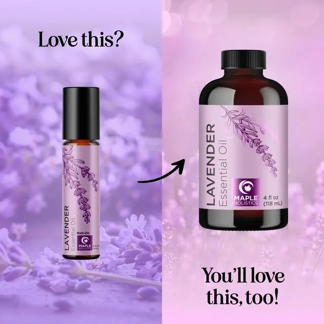 Alt view image 4 of 7 - Lavender Essential Oil Roll On - Calming Aromatherapy Oil Roller for Sleep Headaches and Relaxation - Natural Pre-Diluted Sleep Oil for Nighttime Relaxation with Lavender Essential Oil for Skin 3-Pack