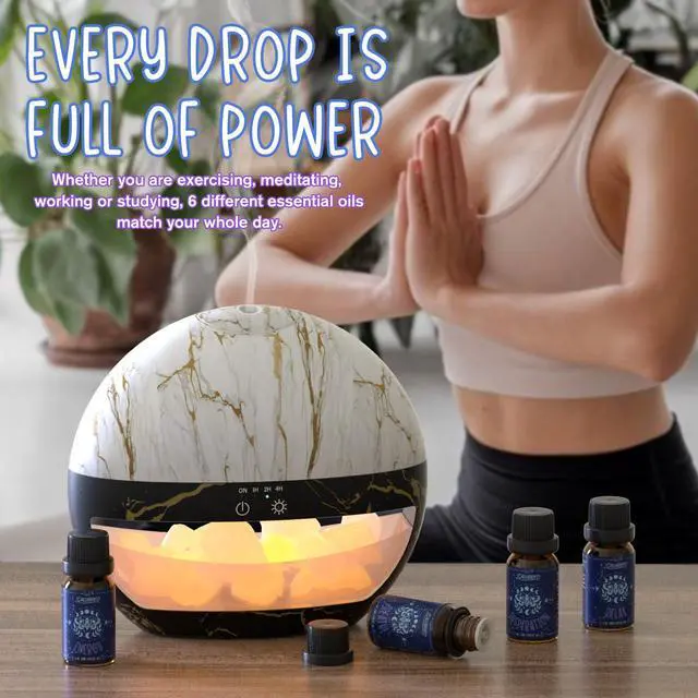 Alt view image 5 of 7 - Essential Oils Set, Wellness Aromatherapy Oil for Diffuser, Home, Candle, soap Making, Natural Blend Oils Gift for Women and Men, 6x10ml