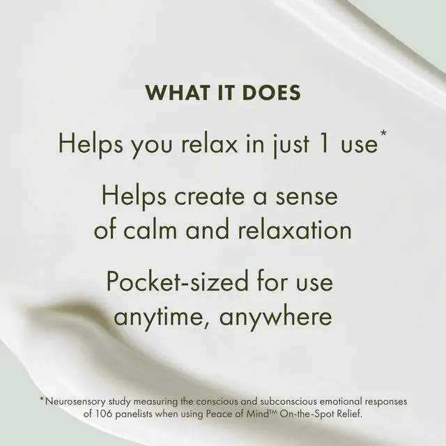 Alt view image 4 of 7 - Peace of Mind On-the-Spot Relief | Relaxing Aromatherapy Experience With Eucalyptus, Peppermint & Basil Essential Oils | Wellness Gift, 0.5 Fl Oz