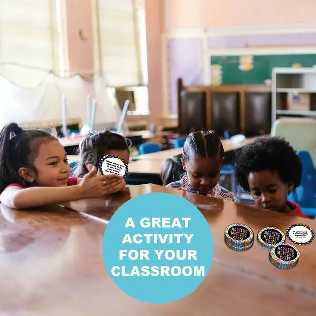 Alt view image 3 of 7 - 100 Morning Meeting Chips Questions Cards for Kids, Conversation Starters, Primary Students Response Cards, Learn and Improve Listening & Communication, Vocabulary, Social Skill