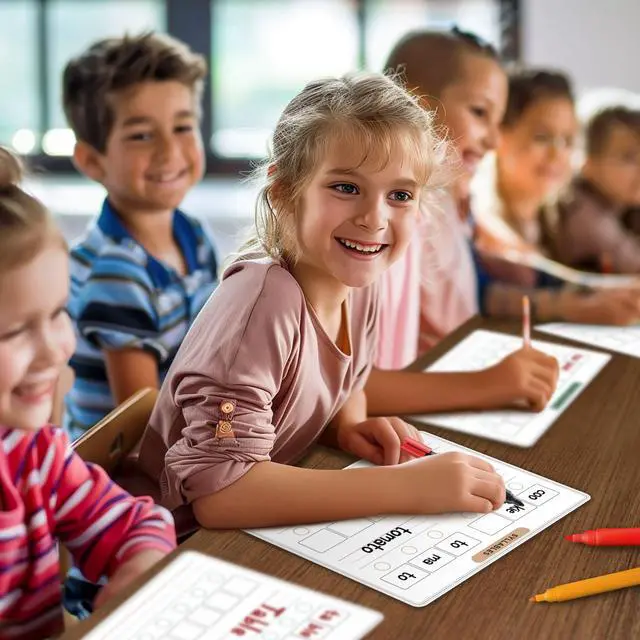 Alt view image 7 of 7 - Phonemic Awareness Sounds & Blends Dry Erase Sheets 9x12 Phonics Learning English Syllables Letter Practice Homeschool Teacher Student Supplies Classroom Pack of 10