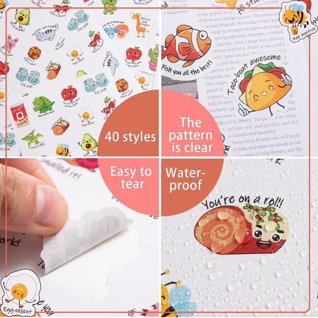 Alt view image 6 of 7 - 800pcsTeacher Classroom Motivational Stickers for Kids Students | Children Reward Homework Praise Journal Planner Decoration Planners Bottles Laptops luggageGift