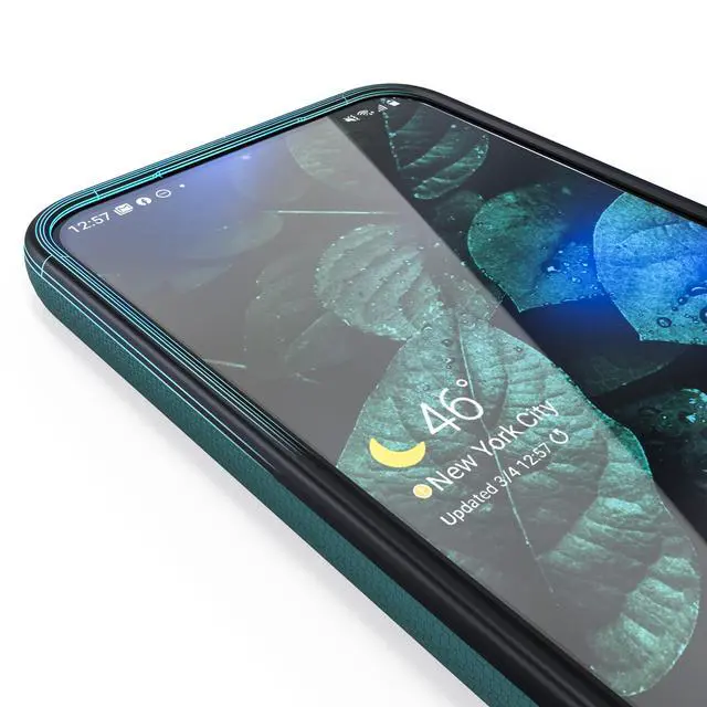 Alt view image 7 of 7 - Dual Guard for Samsung Galaxy S23 Plus Case - Forest Green | Designed for the Samsung Galaxy S23 Plus (6.6 inch) with Wireless Charging Compatibility and a Textured Grip