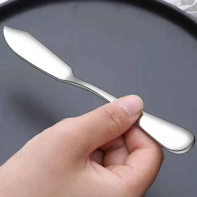 Alt view image 3 of 7 - Stainless Steel Butter Knives, Cheese Knives, Butter Spreader for Kitchen Restaurant Party,Set of 2